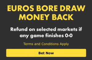 EUROS BORE DRAW MONEY BACK