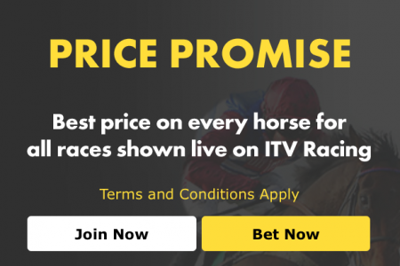 Bet365 - Best price on every horse for all races shown on ITV.