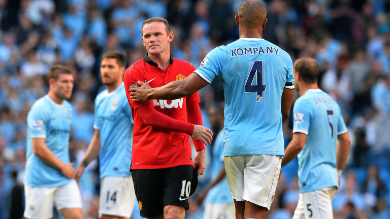 Rooney and Kompany