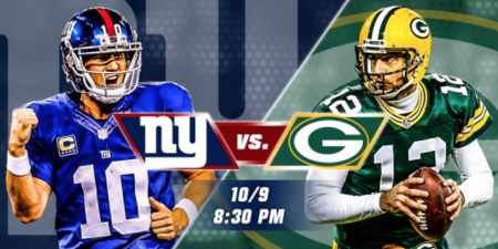 New York Giants @ Green Bay Packers picks